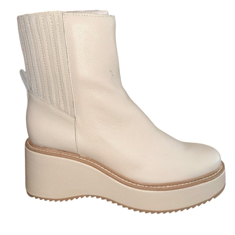 New Dolce Vita Women's Hilde Ivory Boots Size 10